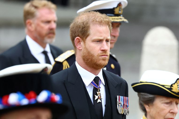Ook Harry heeft het moeilijk. Beeld Getty Images